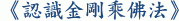 《認識金剛乘佛法》